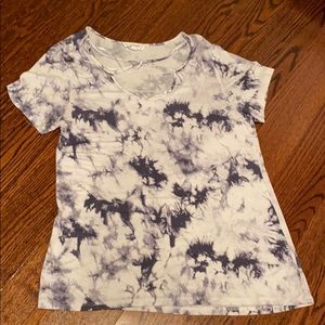 Kohls tie dye top